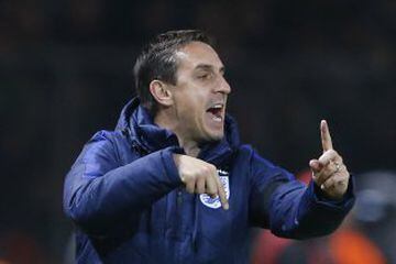 Football Soccer - Germany v England - International Friendly - Olympiastadion, Berlin, Germany - 26/3/16
England coach Gary Neville
Action Images via Reuters / Carl Recine
Livepic
EDITORIAL USE ONLY.