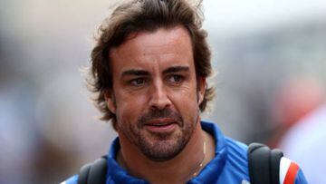 HUNGARORING, MOGYOROD, HUNGARY - 2022/07/30: Fernando Alonso of Alpine F1   in the paddock during final practice for the F1 Grand Prix of Hungary. (Photo by Marco Canoniero/LightRocket via Getty Images)