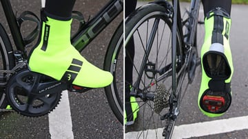 Cubrebotas, botines de zapatillas de ciclismo para bicicleta