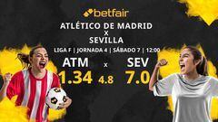 Atlético de Madrid Femenino vs. Sevilla FC: horario, TV, estadísticas, clasificación y pronósticos