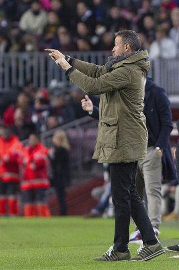 El entrenador del FC Barcelona Luis Enrique.