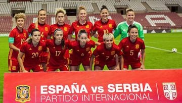 Spain Women's side (v Serbia)