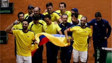 ¡Histórico! Colombia clasifica a la fase final de la Davis