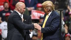 El presidente de la UFC, Dana White, volvi&oacute; a dejar claro su gran amistad con el presidente de Estados Unidos, Donald Trump rumbo a su reelecci&oacute;n.