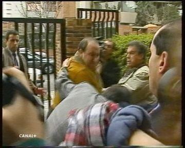 Former Atlético Madrid president Jesús Gil infamously came to blows with then-Compostela chief José María Caneda outside the Spanish Football Federation's headquarters.