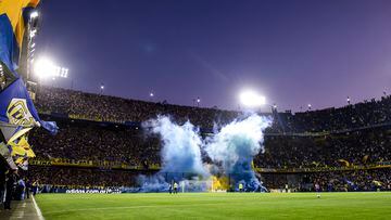 Boca Juniors se enfrentó a Huracán en un partido correspondiente a la fecha 20 de Liga Profesional. El ambiente de La Bombonera nunca defrauda.