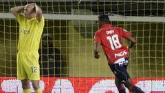 <b>TABLAS.</b> Rossi adelantó al Villarreal y Dady puso las tablas en el marcador de un partido marcado por la igualdad entre ambos conjuntos.