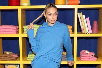 NEW YORK, NEW YORK - SEPTEMBER 11: Gigi Hadid attends the opening of her Guest In Residence pop-up store at 12 Mercer Street in SoHo on September 11, 2022 in New York City. (Photo by Taylor Hill/Getty Images)