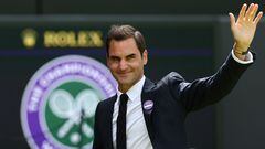 Federer se gusta y está más cerca de repetir final en Wimbledon
