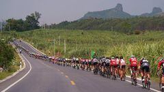 Imagen del Tour de Guangxi 2017.