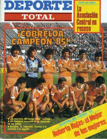 Carlos Rojas | Defensa central. 'Chifi'. 10 años en Cobreloa y tres títulos nacionales (1980, 1982 y 1985), además de la Copa Chile de 1986. Después fue DT entre 1997 y 1998, y el 2000.