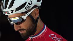 El ciclista Nacer Bouhanni, en una imagen de archivo con el maillot del Cofidis.