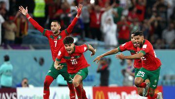 Morocco beat Spain on penalties to reach the quarter-finals for the first time, after playing out a goalless draw. They play Portugal or Switzerland next.