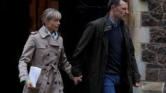 FILE PHOTO: Kate and Gerry McCann leave after a service to mark the 10th anniversary of the disappearance of their daughter Madeleine at St Mary and St John church in Rothley, Britain May 3, 2017. REUTERS/Darren Staples/File Photo