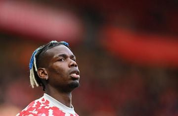 Pogba is out of contract at Manchester United in the summer.