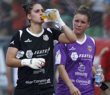 Barça and Atlético women play Copa de la Reina semi-finals in searing 38 degree heat