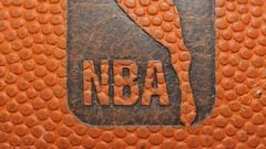 El logo de la NBA.