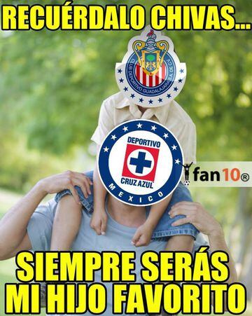 A reír un rato con los memes del Chivas vs Cruz Azul