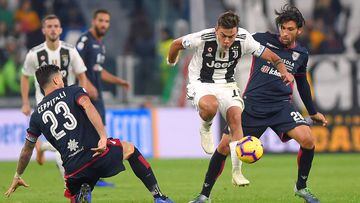 En vivo online Juventus - Cagliari, por la jornada 11 de la Serie A de Italia que se disputar&aacute; en el Allianz Stadium a partir de las 2:30 p.m., el s&aacute;bado 3 de noviembre de 2018