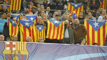 Barcelona fined by UEFA for Catalan separatist flags