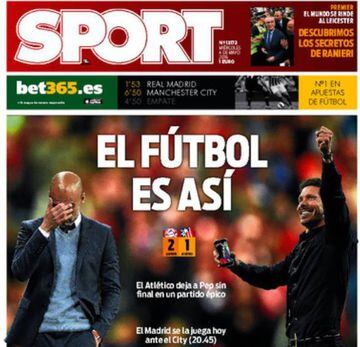 Sport reacts to Atleti knocking out Bayern