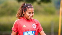 Leicy Santos, volante de la Selección Colombia Femenina