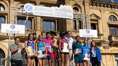 Lamdassem y Loyo vencen en el medio maratón de San Sebastián 