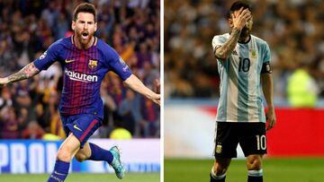 La cara y la cruz de Leo Messi
