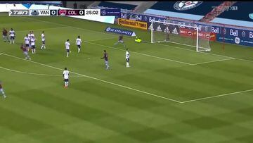 El extraordinario gol de tiro libre de Diego Rubio en la MLS