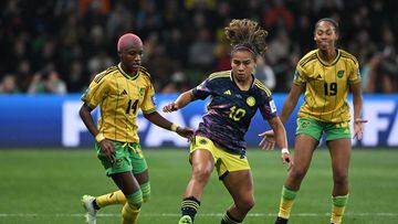 The Colombian starred in her side’s win over Jamaica to put them through to a quarter-final tie against England.