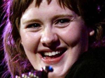 La cantante británica Adele hace años
