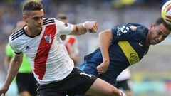 El colombiano Rafael Santos Borr&eacute; ha jugado los &uacute;ltimos nueve partidos que disput&oacute; River Plate. El martes ser&aacute; titular contra Independiente en Libertadores.