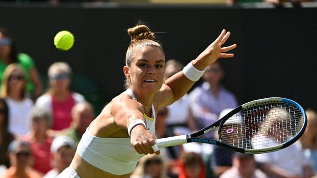 Otro golpe a las favoritas: Tatjana Maria elimina a Sakkari