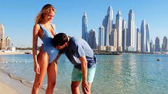 Morata y Alice Campello se regalan una escapada a Dubai