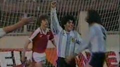 Maradona con Argentina.