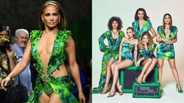 Las chicas de 'Élite' homenajean el icónico vestido verde de Jennifer López
