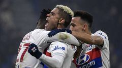 Mariano celebra un gol