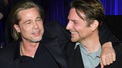 Brad Pitt y Bradley Cooper en los National Board of Review Annual Awards Gala en Cipriani 42nd Street, Nueva York. Enero 08, 2020.