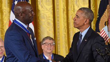 Obama, de Michael Jordan: "Es más que un meme de internet"