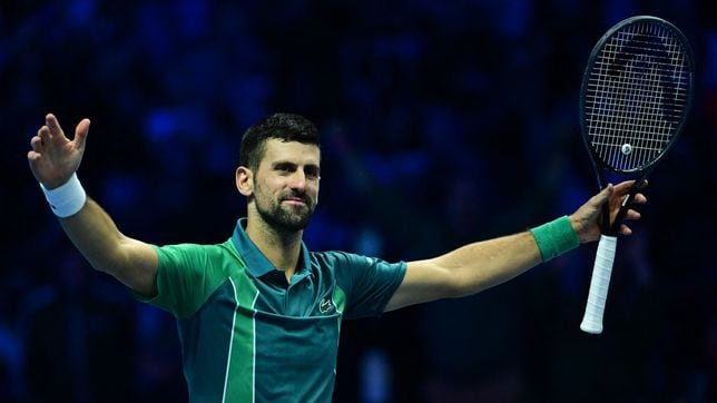 Djokovic gana ante Sinner sus séptimas ATP Finals