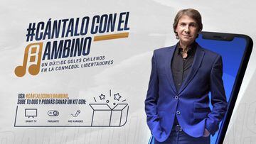 Bambino Pons invita a cantar los goles de los chilenos en la Copa Libertadores 2021