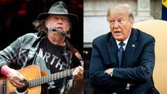 Neil Young demanda a Donald Trump por utilizar sus canciones sin permiso