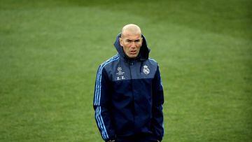 Real Madrid's Zinedine Zidane