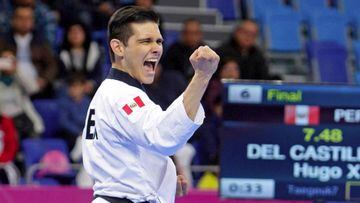 Primera medalla para Perú: Hugo del Castillo, plata en taekwondo