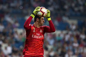 Thibaut Courtois' Real Madrid debut - in pictures