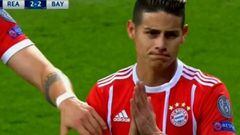 Parte de la afición del Bayern la paga con James: "Traidor"