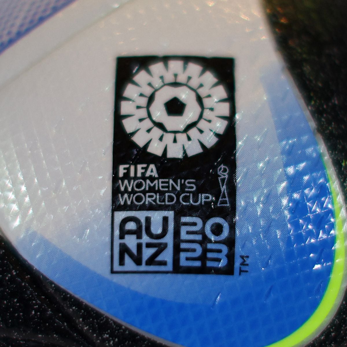 Close up of a FIFA World Champions Badge as seen on the Spanish