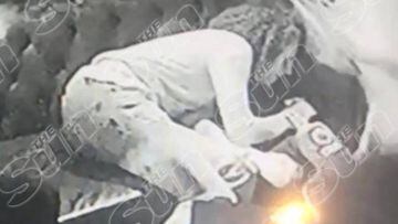El jugador del Arsenal, Mattéo Guendouzi, desmayado tras consumir 'hippy crack'.