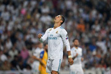 Real Madrid's forward from Portugal Cristiano Ronaldo 