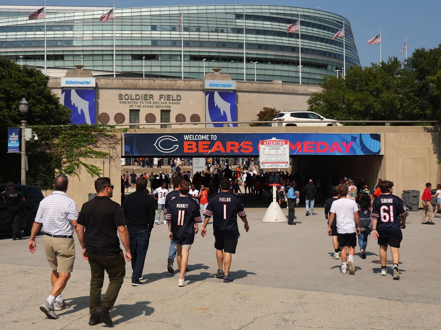 Going to a Chicago Bears game? What to know about Soldier Field